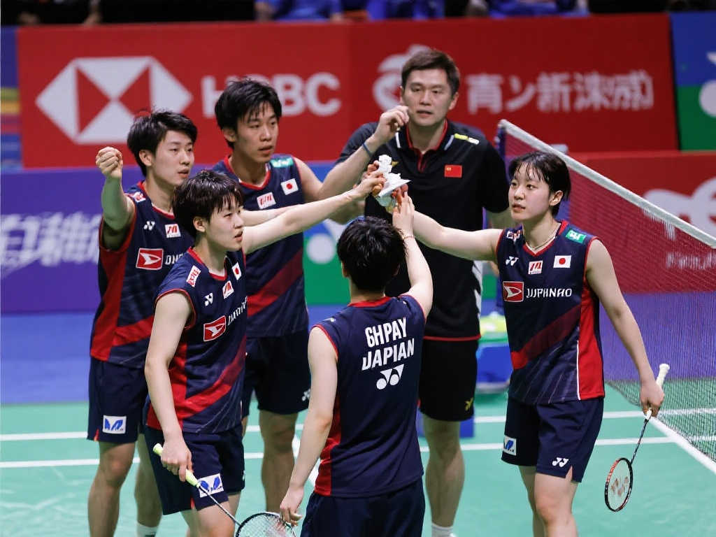 国羽横扫马来西亚3-0，苏迪曼杯半决赛再战日本队